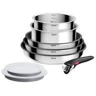 Zestawy garnków i patelni - Zestaw garnków TEFAL L881S804 (8 elementów) - miniaturka - grafika 1