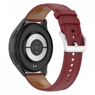Akcesoria do smartwatchy - Pasek Bizon Strap Watch Casual 22 mm do  Xiaomi Watch 2/Watch S3 47 mm, bordowy - miniaturka - grafika 1