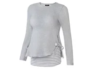 Odzież ciążowa - esmara® Sweter ciążowy z delikatnej dzianiny, 1 sztuka (średnio szary, XS (32-34)) - miniaturka - grafika 1