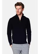 Swetry męskie - C& Jo Sweter w kolorze czarnym - miniaturka - grafika 1