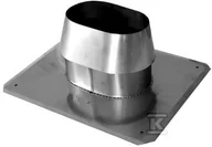 Kominy i akcesoria - Płyta dachowa z kołnierzem 120x220 0,5mm do kotłów na pellet - miniaturka - grafika 1