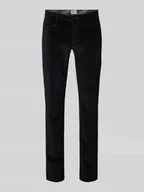 Spodnie męskie - Spodnie sztruksowe z wpuszczanymi kieszeniami model ‘Fabio’ - miniaturka - grafika 1