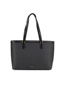 Torebki damskie - Gino Rossi Torebka D243006CCC Czarny - miniaturka - grafika 1