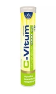 Witaminy i minerały - Oleofarm Witamina C C-Vitum 1000mg Tabletki Musujące 24 sztuki - - miniaturka - grafika 1