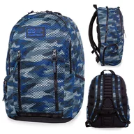 Plecaki szkolne i tornistry - Patio Plecak Coolpack Impact II (B31067) Camo Mesh Grey 98250CP - miniaturka - grafika 1