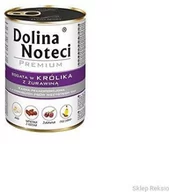 Mokra karma dla psów - DOLINA NOTECI Premium bogata w królika z żurawiną - puszka 400g - miniaturka - grafika 1
