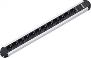 Listwa zasilająca Bachmann 12x 12 gniazd 1.75 m czarna - Listwy zasilające - miniaturka - grafika 1