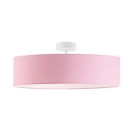 Lampy sufitowe - Żyrandol do pokoju dziewczynki WENECJA fi - 60 cm - kolor różowy - miniaturka - grafika 1