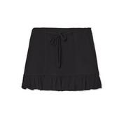 Spódnice - Cropp - Czarna spódniczka z wiązaniem - Czarny - miniaturka - grafika 1
