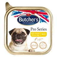 Mokra karma dla psów - Butcher's ProSeries Dog Light pasztet z kurczakiem, ryżem i warzywami 12x150g - miniaturka - grafika 1