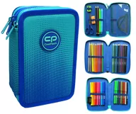 Piórniki - CoolPack Piórnik z wyposażeniem Jumper 3 Gradient Ocean E67509_20220420154722 - miniaturka - grafika 1