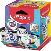 Gumki biurowe - Maped Gumka do ścierania Ergofun mix wzorów - miniaturka - grafika 1