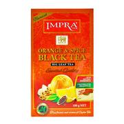 Impra Orange &amp; Spice Black Tea 100 g herbata sypana