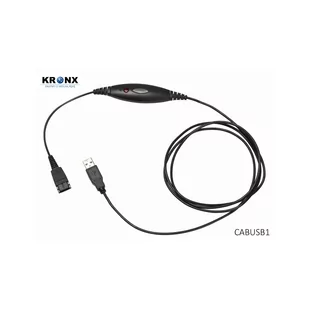 copy of KRONX CABUSB1 - kabel połaczeniowy USB - Akcesoria do słuchawek - miniaturka - grafika 1