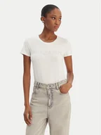 Koszulki i topy damskie - Patrizia Pepe T-Shirt CM1419/J013-W146 Biały Regular Fit - miniaturka - grafika 1