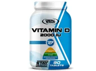 Witaminy i minerały dla sportowców - Real Pharm Vitamin D 90 tabs - miniaturka - grafika 1