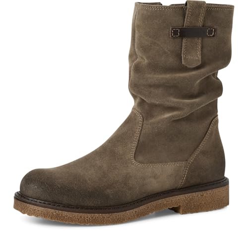 Tamaris Damskie botki Boot Flat 1-25810-45, Sage, 37 EU, Sage, 37 EU