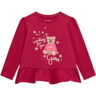 Bluzy dla dziewczynek - Guess Bluzka | Regular Fit - miniaturka - grafika 1