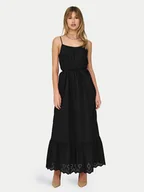 Sukienki - ONLY Sukienka letnia Lou 15313166 Czarny Regular Fit - miniaturka - grafika 1