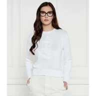 Swetry damskie - LAUREN RALPH LAUREN Sweter RIEDNEE Loose fit - miniaturka - grafika 1