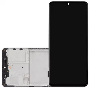 Wyświetlacz LCD + ekran dotykowy Samsung Galaxy A41 SM-A415 Incell Ramka czarna - Części serwisowe do telefonów - miniaturka - grafika 1