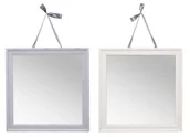 Lustra - Lustro wiszące na wstążce duże mix 2 kol - miniaturka - grafika 1