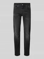 Spodnie męskie - Jeansy o kroju straight fit z 5 kieszeniami model ‘ARNE PIPE’ - miniaturka - grafika 1