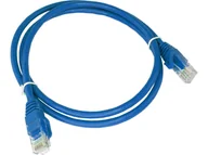 Patchcordy - ALANTEC PATCH-CORD U/UTP KAT.6A LSOH 1.0M NIEBIESKI - miniaturka - grafika 1