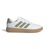 Sneakersy męskie - Męskie Sneakersy ADIDAS COURTBLOCK IG6869 – Biały - miniaturka - grafika 1