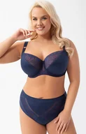 Majtki damskie - Gorsenia figi damskie wysokie granatowe ASTRID K971, Kolor granatowy, Rozmiar 2XL, Gorsenia - Intymna - miniaturka - grafika 1