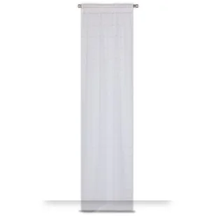 Panel okienny na taśmie marszczącej z naturalnym efektem lnu - Zasłony - miniaturka - grafika 1