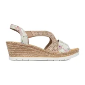 Sandały damskie - Sandały Rieker CEO-61916-90 - miniaturka - grafika 1