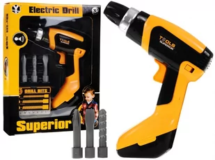 Wkrętarka Drill Nasadki - Zabawy w naśladowanie dorosłych - miniaturka - grafika 1