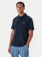 Koszulki męskie - Quiksilver Polo Pique EQYKT04392 Granatowy Regular Fit - miniaturka - grafika 1