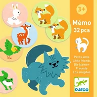 Prace ręczne dla dzieci - Gra edukacyjna memo MALI PRZYJACIELE Djeco - miniaturka - grafika 1