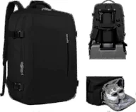 Torebki damskie - Zgodna torba kabinowa EasyJet 45x36x20 - idealna do przechowywania pod siedzeniem, plecak podróżny 32L, kompaktowy, lekki bagaż podręczny dla kobie... - miniaturka - grafika 1