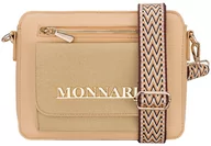 Torebki damskie - Torebka Listonoszka Monnari Aztecki Pasek Żółta - miniaturka - grafika 1