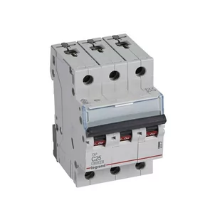 LEGRAND nadprądowy Legrand S 303 C 25 3P 25 A 6 kA - Bezpieczniki elektryczne - miniaturka - grafika 1
