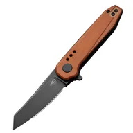 Noże - Nóż składany Bestech Syntax Natural G10, Black Stonewashed 14C28N by Todd Knife and Tool (BG40F) - miniaturka - grafika 1