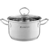 Zestawy garnków i patelni - AMBITION Komplet garnków 11 elementów ACERO (68714) - miniaturka - grafika 1