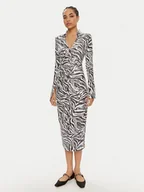 Sukienki - ROTATE Sukienka koktajlowa Simone 1125782959 Czarny Slim Fit - miniaturka - grafika 1