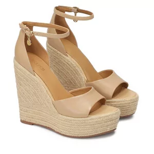 Espadryle damskie - Espadryle Kazar Bells 77158-01-73 Beżowy - grafika 1