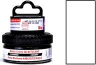 Środki do obuwia i ubrań - BIAŁA Pasta do butów ze skóry licowej WOSK Krem do obuwia + APLIKATOR Gąbka - miniaturka - grafika 1