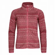 Bluzy damskie - ALPINE PRO Bluza damska polarowa Zega k.bordowy r.M - miniaturka - grafika 1