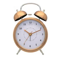 Zegary - Nextime Budzik Wake Up 12,5cm miedziany 5112 CO - miniaturka - grafika 1