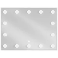 Lustra - Mexen Dona lustro łazienkowe podświetlane 80 x 60 cm, LED 6000K, antypara - miniaturka - grafika 1