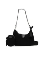 Torebki damskie - Steve Madden Torebka Bvital-W SM13000840 Czarny - miniaturka - grafika 1