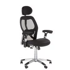 Fotel biurowy, krzesło biurowe CorpoComfort Fotel ergonomiczny CorpoComfort BX-4144 Czarny BX-4144/BLACK - Fotele i krzesła biurowe - miniaturka - grafika 1