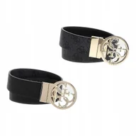 Paski - Guess Pasek Damski 2W1 Orlina Adj & Rev Pant Belt Czarny/Szary Clo R.S - miniaturka - grafika 1