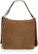 Torebki damskie - Mandarina Duck Damskie miękkie aksamitne torebki na ramię z krzyżem, taupe, Taglia Unica - miniaturka - grafika 1